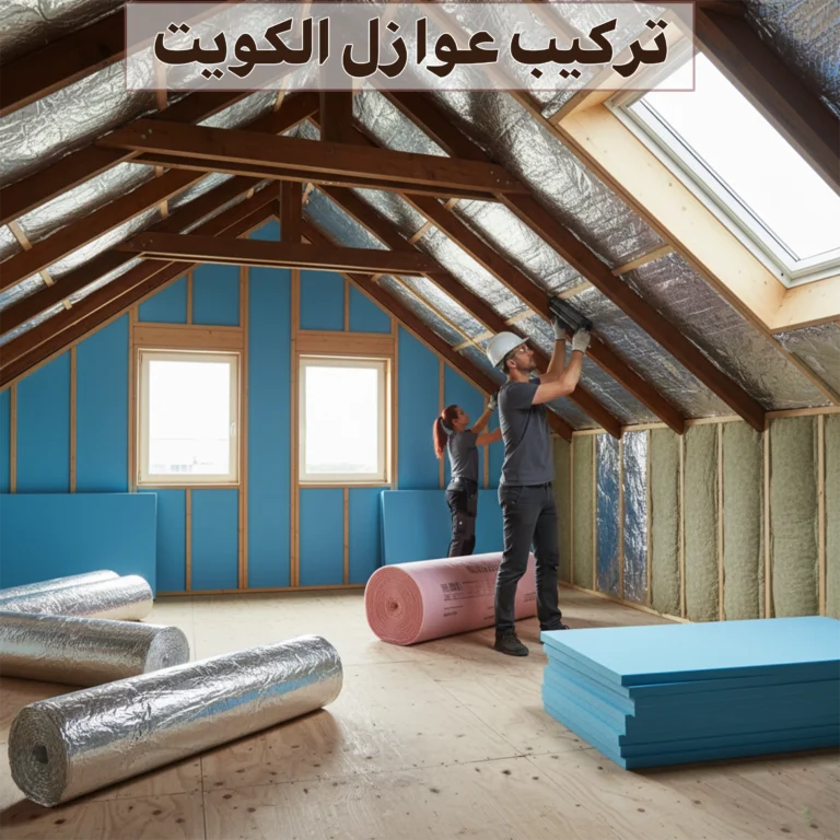 تركيب عوازل الكويت